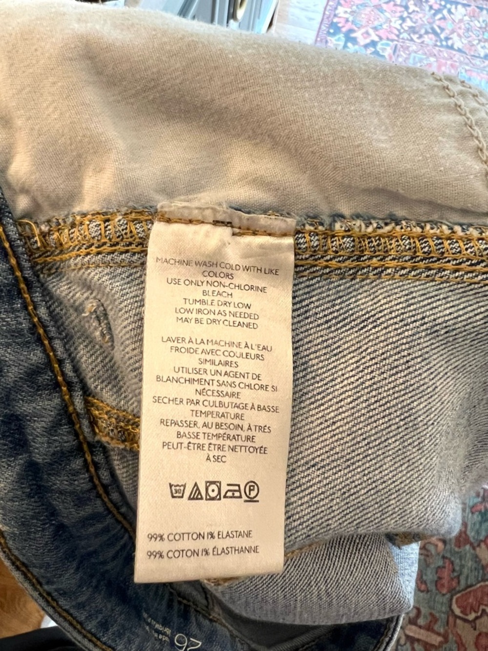 Pilcro Anthropologie Barrel Jeans Womens 26 High Rise Cropped Curved Denim - Picture 7 of 12